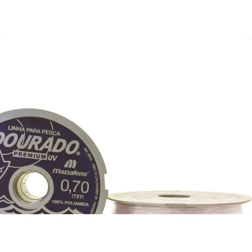 Linha Pesca Mazzaferro Branca 0,70Mm X100M 19Dp1B070 - Kit C/10 