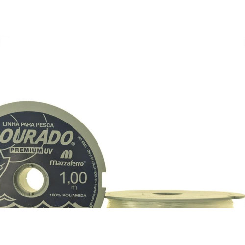 Linha Pesca Mazzaferro Branca 1,00Mm X100M 19Dp1B100 - Kit C/10 