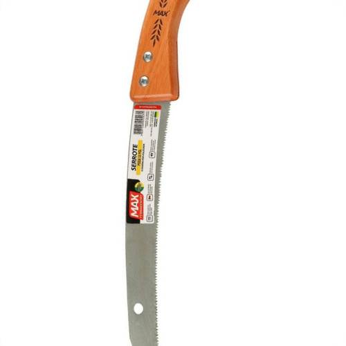 Serrote Max Podar Curvo 12'' Cabo Madeira 15Cm 71712