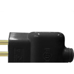 Pino Prensa Cabo Ilumi 2 Polos+Terra 20A Preto 14071Pct - Kit C/10 