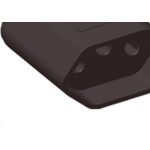 Pino Femea 2 Polos+Terra Ilumi 20A Preto 1423Pct - Kit C/10 