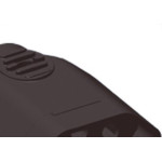 Pino Femea 2 Polos+Terra Ilumi 10A Preto 1432Pct - Kit C/10 