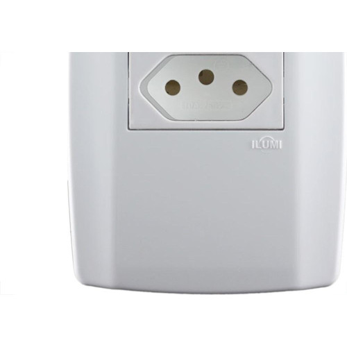 Conjunto Ilumi Slim 4X2 Branco Com Placa (1Tomada 20A) 80151