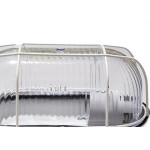 Luminaria Tartaruga Chapa Elite Branca Com Acrilico 1266