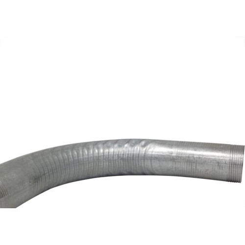 Curva Eletroduto Perfilaco Aco Galvanizado  90X1.1/2'' Ce005 - Kit C/5 