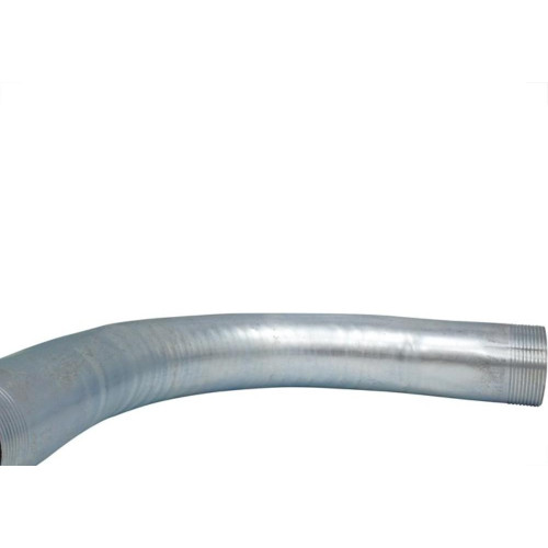 Curva Eletroduto Perfilaco Aco Galvanizado  90X2'' Ce006 - Kit C/5 