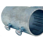 Conector Reto Aco Galvanizado Perfilaco  3/4'' Conec02 - Kit C/20 