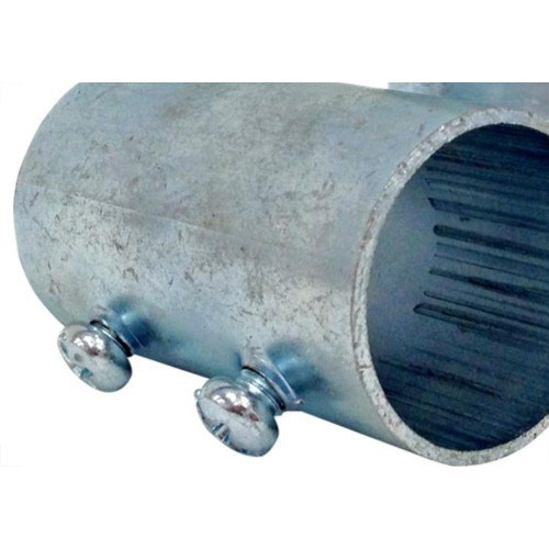 Conector Reto Aco Galvanizado Perfilaco  3/4'' Conec02 - Kit C/20 
