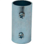 Conector Reto Aco Galvanizado Perfilaco  3'' Conec08