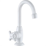 Torneira Abs Bica Movel Lavatorio Lorenzetti 1/4V 1195 F34 Branca 