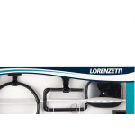 Acessorio Wc Lorenzetti Fortti Preto F24 Kit Com 5 Pecas 