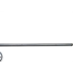 Braco Para Tempo Enerlux 0,50Cm Reto Com Canopla 1504 - Kit C/10 