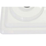Plafonier Pvc Enerlux Branco Quadrado Soquete Porcelana E27 613
