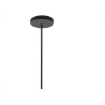 Luminaria Pendente Condulai Enerlux Solaris Preta Para Lampada Filamento 6472