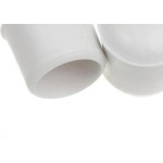 Ponteira Cadeira Forsan Borracha Branca   1.1/2'' 2Pecas 0059Cb