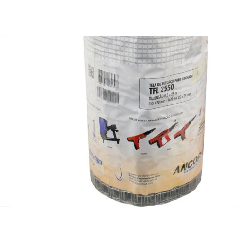 Tela De Reforco Para Fachada Ancora 50Cmx25M Tfl2550