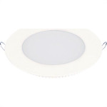 Luminaria Led Plafon Taschibra Embutir Redondo 06W 3000K 12Cm 