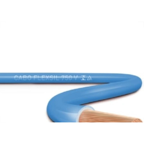 Fio Cabinho Flexivel Megatron 750V ''Por Metro'' 50Mm Azul 8003