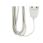 Extensao Daneva Tripla Sort Paralelo Branca 1,3M 10A Saco Dn1911