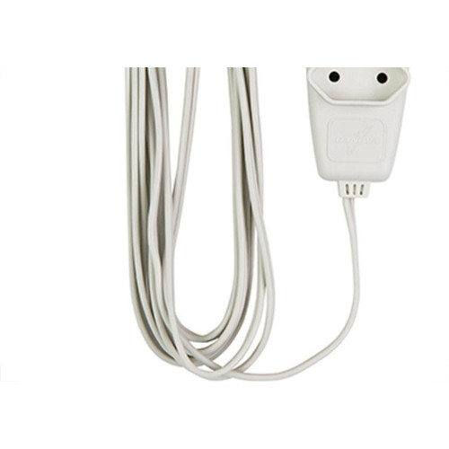 Extensao Daneva Tripla Sort Paralelo Branca 1,3M 10A Saco Dn1911