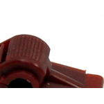 Conector Derivacao Jng Femea 1,0Mm Marrom Jmt1 100Pecas 15778