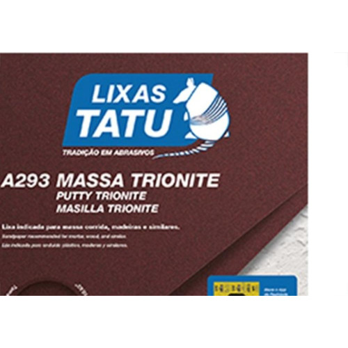 Lixa Massa Tatu 50 Trionite A29300500050 - Kit C/50 