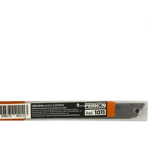 Lamina Estilete Estreita Perkon 10Pecas 1011