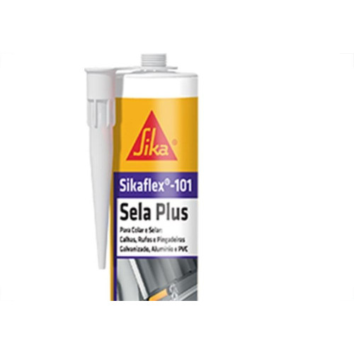 Cola Pu Selante Sikaflex 101 Branca 400G 504858