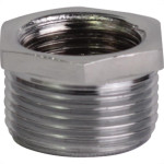 Bucha Reducao Torneira Metais Rei Latao Cromada 1X1/2 10236