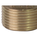 Plug Latao Metais Rei 3/4 Rosca Rosca Macho Amarelo 10201
