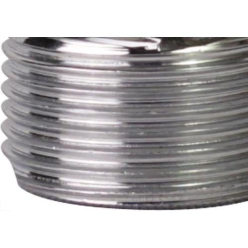 Plug Latao Metais Rei 3/4 Rosca Rosca Macho Cromado 10202