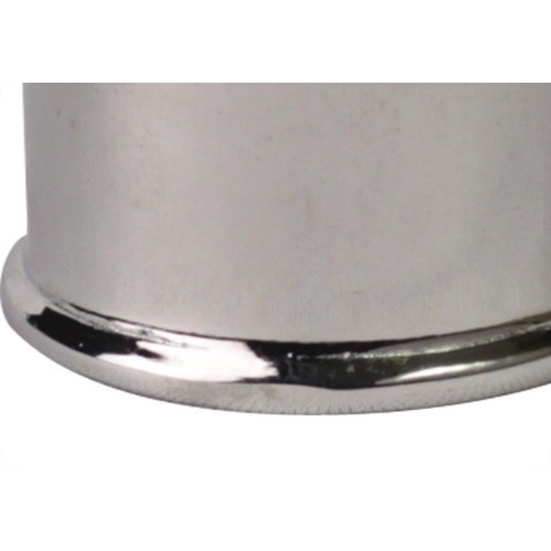 Tampao Caps Latao Metais Rei 1 Cromado 10234