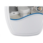 Assento Sanitario Herc ''Almofadado'' Cinza Claro Retangular 2396