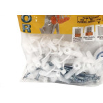 Bucha Fixacao Sforplast Gesso Drywall 2'' 04 A 16 + Parafuso 25 Pecas Fly 204