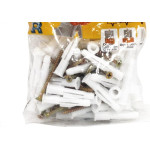 Bucha Fixacao Sforplast Baiano/Gesso 08 Com Parafuso 50Pecas 263