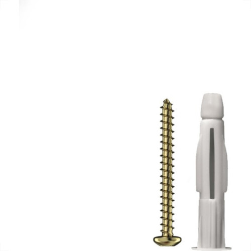 Bucha Fixacao Sforplast Baiano/Gesso 10 Com Parafuso 25Pecas 275