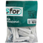Bucha Fixacao Sforplast Baiano/Gesso 12 Com Parafuso 20Pecas 272