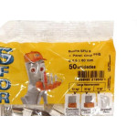 Bucha Fixacao Sforplast Tijolo Baiano Sfu 08 Com Parafuso 50 Pecas 2112