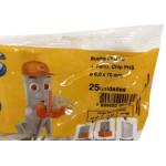 Bucha Fixacao Sforplast Tijolo Baiano Sfu 10 Com Parafuso 25 Pecas 2649