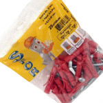 Bucha Fixacao Sforplast Mx 10 Com Parafuso 25 Pecas 1699