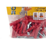 Bucha Fixacao Sforplast Mx 10 Com Parafuso 25 Pecas 1699