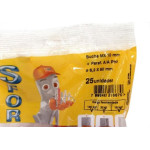 Bucha Fixacao Sforplast Mx 10 Com Parafuso 25 Pecas 1699