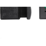 Fechadura Trinco Wc Livre/Ocupado Pvc 35Mm Preto Lockwell 855