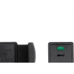 Fechadura Trinco Wc Livre/Ocupado Pvc 35Mm Preto Lockwell 855