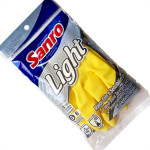 Luva Sanro Light Amarela Tam.P Par 