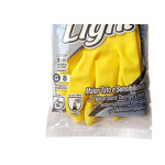 Luva Sanro Light Amarela Tam.P Par 