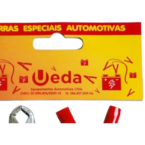 Garra 30A Com Espaguete Vermelha E Preta Com 2Pecas 9040E1Pvs