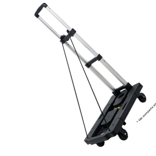 Carrinho De Carga Plataforma Dobravel 100Kg Globalmix Gt084