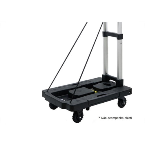 Carrinho De Carga Plataforma Dobravel 100Kg Globalmix Gt084