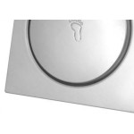 Grelha Inox Globalmix Click Pe 10X10 Quadrado Gh052